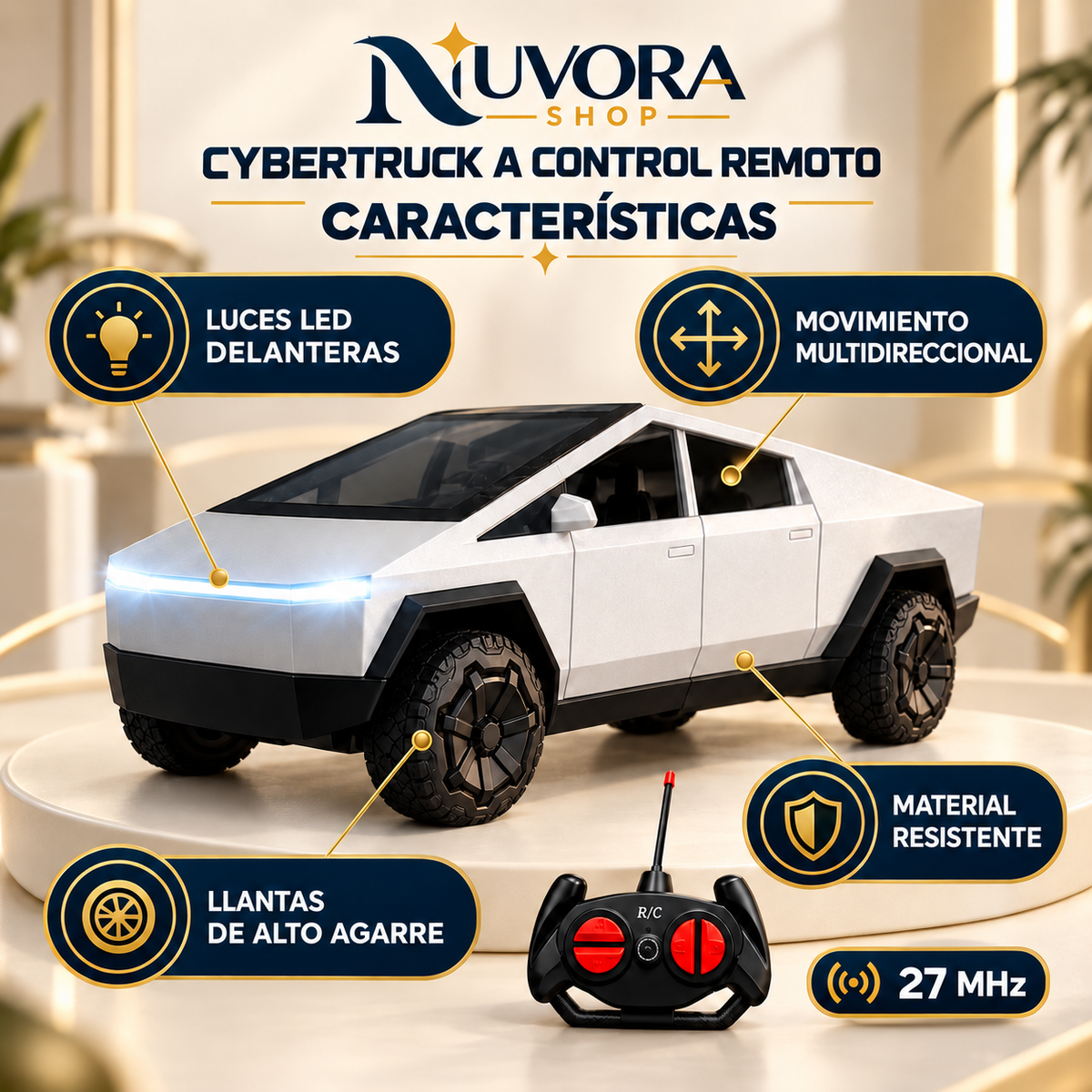 CYBERTRUCK A CONTROL REMOTO 112431