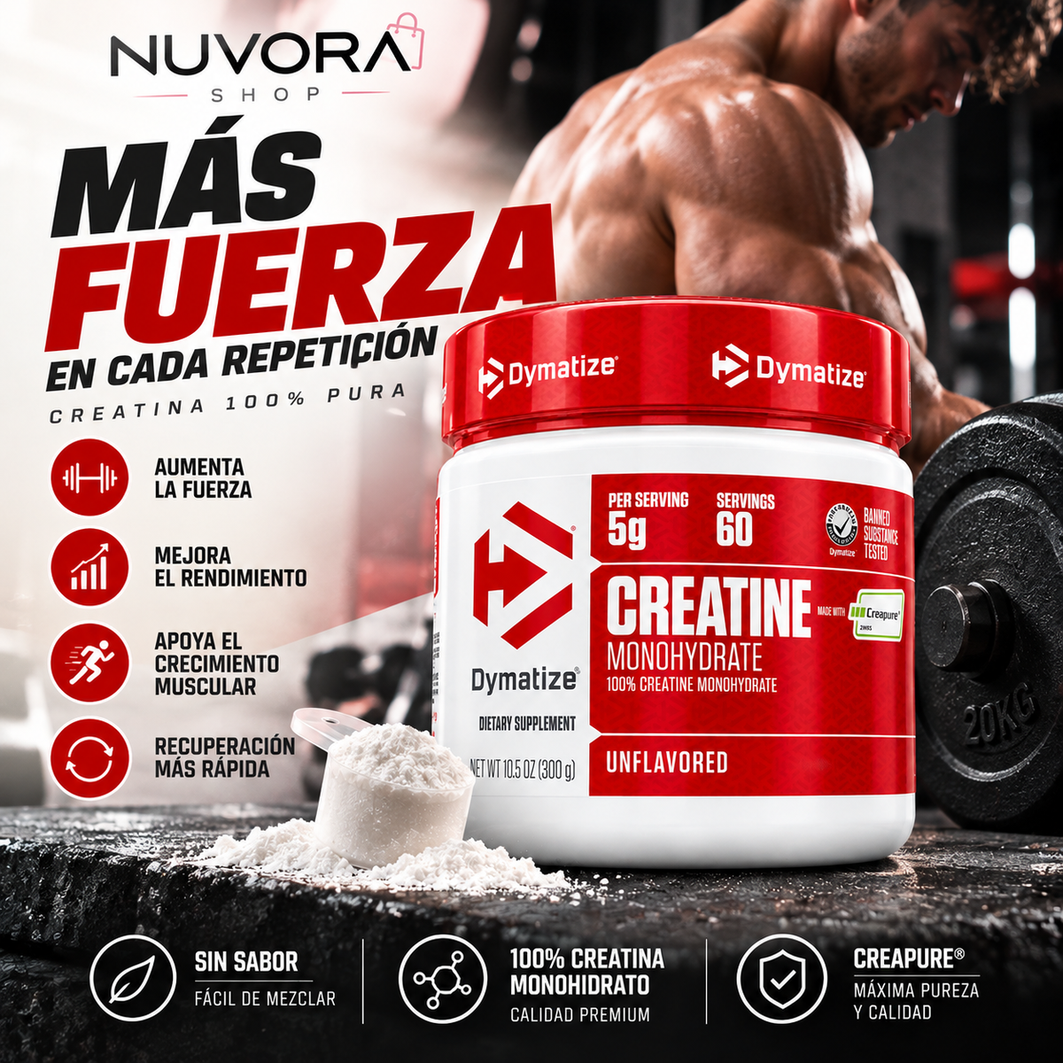 Dymatize Creatine Monohydrate 300 g